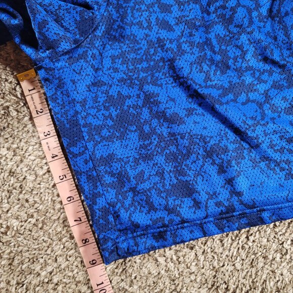 C9 by Champion Men's Blue Digital Camo Athletic Shorts | Size M | 100% Polyester - Picture 6 of 8